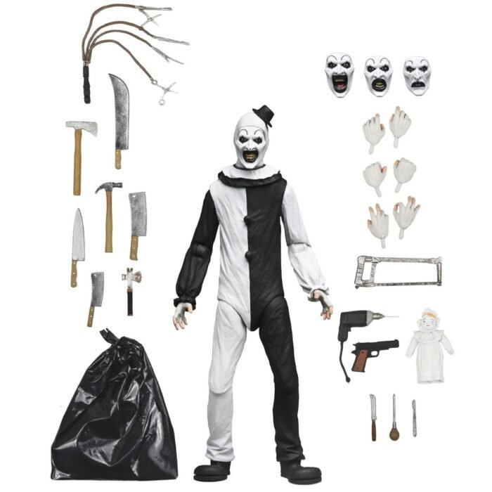 ULTIMATE ART THE CLOWN FIGURA 18 CM TERRIFIER - Imagen 1