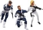 Marvel Legends Series, Figuras de acción de S.H.I.E.L.D., Nick Fury Jr., Sharon Carter y Dum Dum Dugan - Imagen 3