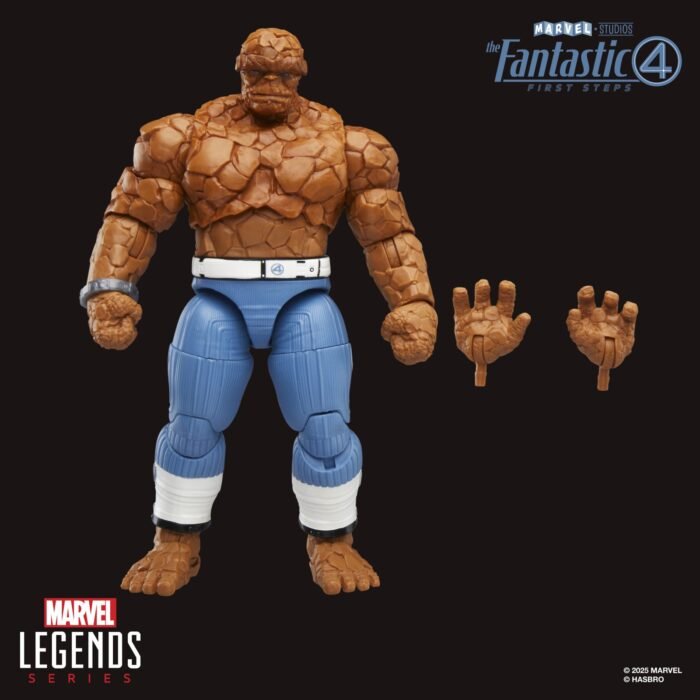 THE THING FIGURA 15 CM THE FANTASTIC 4: FIRST STEPS MARVEL LEGENDS SERIES - Imagen 1