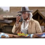 Regreso al futuro III Figura Movie Masterpiece 1/6 Doc Brown 32 cm - Imagen 3
