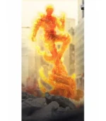 Estatua Human Torch (30 cm) Marvel - Iron Studios - Imagen 3