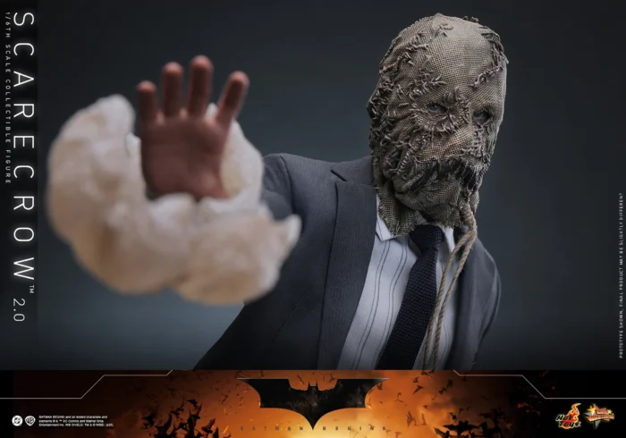 Batman Begins Figura Movie Masterpiece 1/6 Scarecrow 2.0 30 cm - Imagen 8