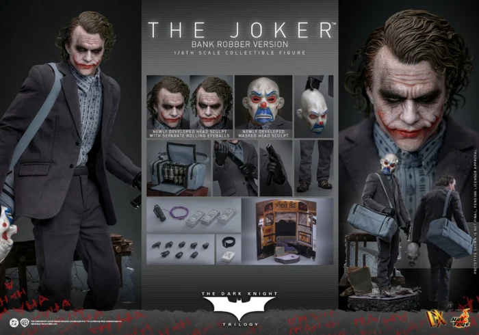DX 1/6 The Joker (Bank Robber Version) 30 cm - Imagen 19