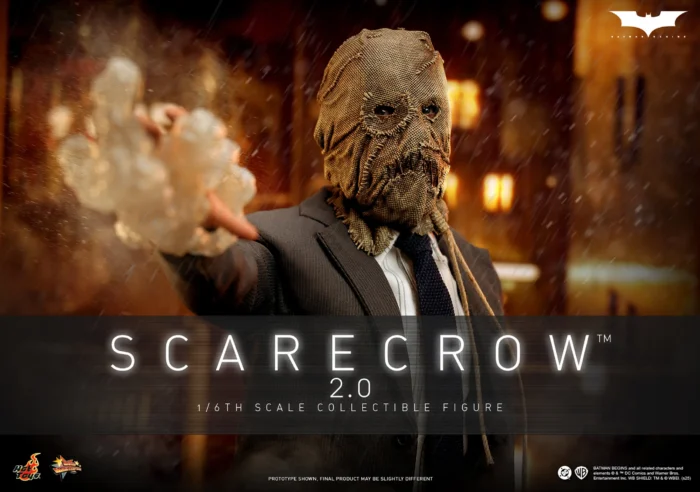 Batman Begins Figura Movie Masterpiece 1/6 Scarecrow 2.0 30 cm - Imagen 2