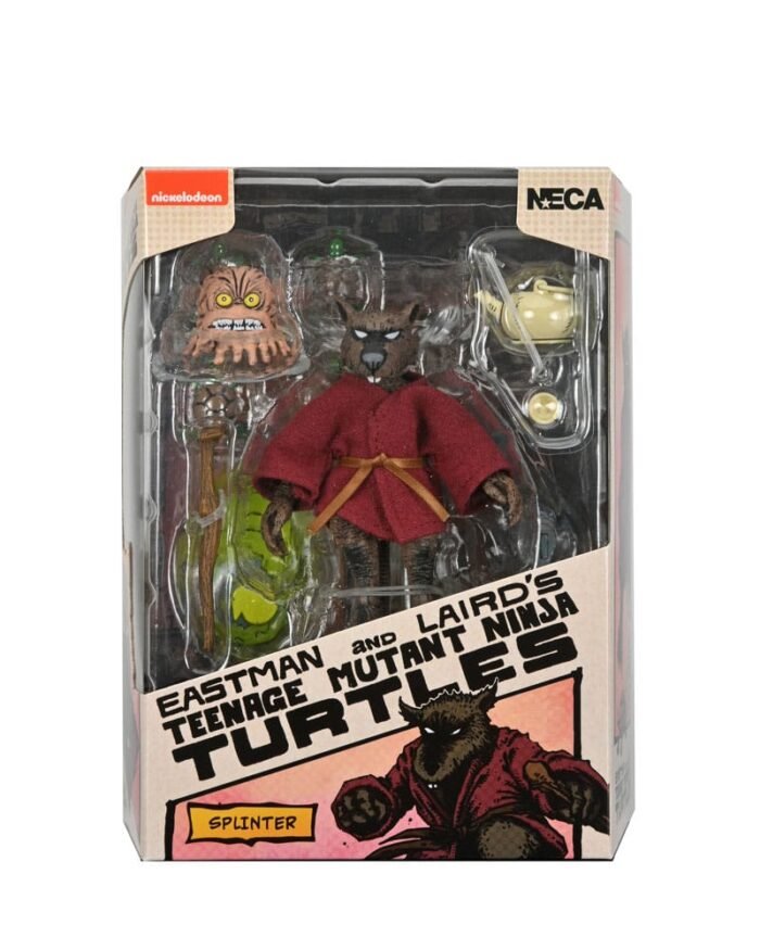 SPLINTER NECA TORTUGAS NINJA (MIRAGE COMICS) - Imagen 1