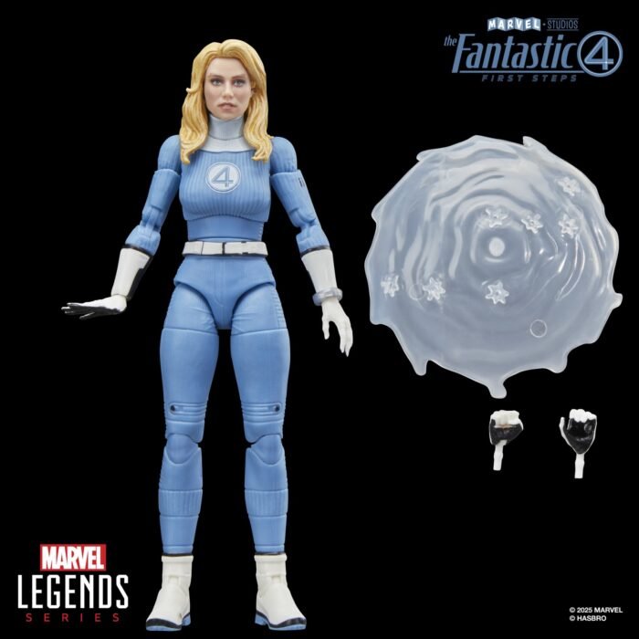 INVISIBLE WOMAN FIGURA 15 CM THE FANTASTIC 4: FIRST STEPS MARVEL LEGENDS SERIES - Imagen 1