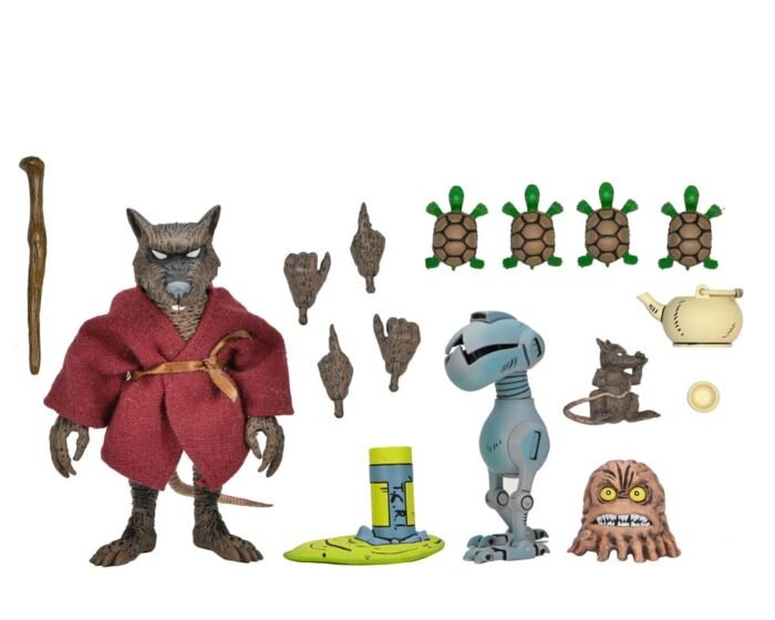 SPLINTER NECA TORTUGAS NINJA (MIRAGE COMICS) - Imagen 5