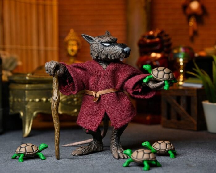 SPLINTER NECA TORTUGAS NINJA (MIRAGE COMICS) - Imagen 6