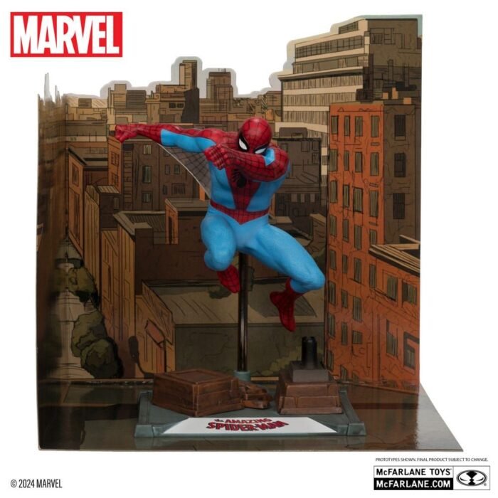 Marvel Collection Estatua PVC 1/10 Spider-Man (The Amazing Spider-Man #38) (Gold Label) 15 cm - Imagen 1
